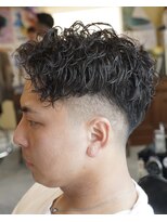 アパッシュ 東光店(Apache)&nbsp;ツーブロック×スパイラルパーマ