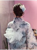 浴衣にピッタリアップヘア♪