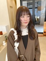 スニュウ(snuw) 【snuw_ayano】レイヤーカット/マロンベージュ