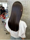 縮毛矯正髪質改善レイヤーカットトリートメント心斎橋美容室