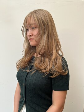 フランチェスカ(Francesca) ダブルカラー/ハニーベージュ/ヘーゼルベージュ/レイヤーカット