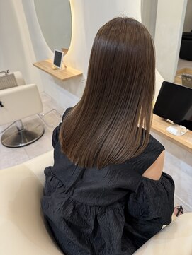 ロル キョウト(L'or Kyoto) 髪質改善ストレート　シフォンベージュ