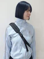 ニコフクオカヘアーメイク(NIKO Fukuoka Hair Make)&nbsp;[NIKO]ブルーブラック/ネイビーブルー/福岡ボブ