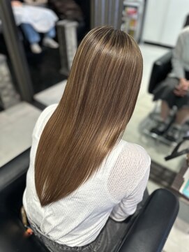 ヘアーサロンデフォーエバールークス(hairsalon de Forever Lux) 艶ハイライトカラー