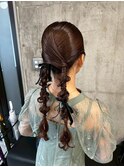 タイトツイン編み下ろし