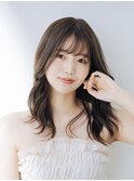 黒髪/クラゲヘアー/オリーブグレー/小顔/ココアベージュ