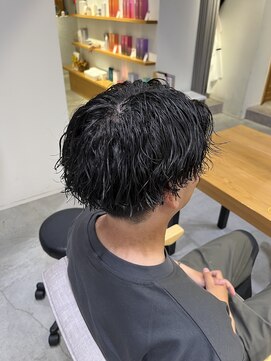 MEN’S HAIR/波巻ツイストスパイラル/フェザーパーマ/宝塚