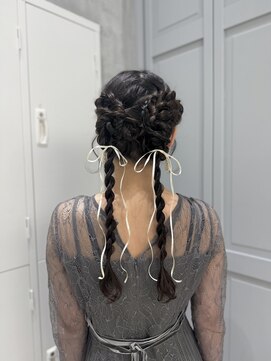 ジーナ 新宿(Zina) 【本多担当】ゆるふわなお呼ばれヘア♪