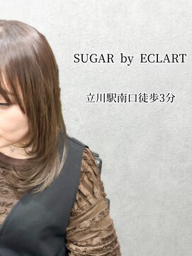 シュガー バイ エクラート 立川南口店(SUGAR by ECLART) 【まとまるレイヤーカット】髪質改善/立川南口/韓国/縮毛矯正