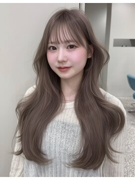 ボタン 熊本(VOTAN) 水光カラー/レイヤーカット/髪質改善/中明度/韓国ヨシンモリ