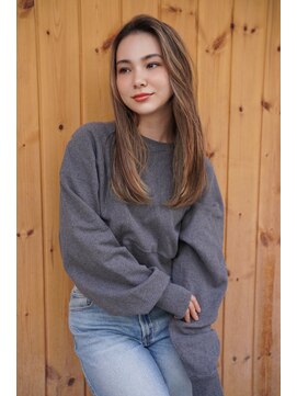 ブゾン(buZon) 【buZonブゾン】外国人風メッシュ×グラデーションレイヤー