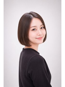 エートス(ethos) 三好市美容室 広がりを抑える丸みボブ