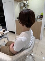クレア 上大岡(CREA)&nbsp;白髪ぼかしハイライト縮毛矯正ダブルカラー髪質改善30代40代50代
