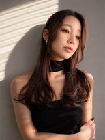 グロウバイニューヨークニューヨーク(Grow by NYNY)&nbsp;【打越】セミロング×レイヤー×ブラウンベージュ