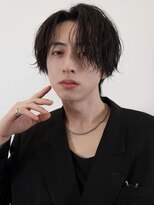 ガウディ 池袋店(Gaudi) マッシュウルフ×センターパート×メンズカット