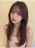 ショコラピンクブラウン×ナチュラルレイヤー☆彡