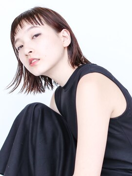 テトヘアー(teto hair) BOB［ワンレングス・切りっぱなし・インナーカラー］