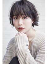 ラレイ(Lalei)&nbsp;【Lalei】大人かわいい黒髪パーマ　ナチュラル　辻幸奈　表参道