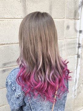 ライブトレア(LIVE TOREA) ピンクグラデーションエクステ