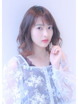 カノア(CANNOA.) 【CANNOA】抜け感パーマセミディ