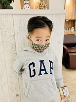 ロワゾ ヘア デザイン(L'OiSEAU HAIR DESIGN)&nbsp;ツーブロック アップバング