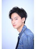 【さりげなツーブロック】スルーバングショート