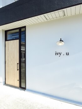 アイビーユー(ivy.u)の写真/シンプルの中に<こだわり>を感じる素敵な空間×マンツーマン施術で、寛げるプライベートなサロンTimeを◇