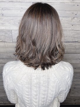 ニスル 上尾店(NISURU) 似合わせカット/大人ガーリー/ダークアッシュ/着物/上尾/上尾駅