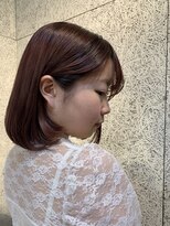 クラク 羽根木店(kuraku)&nbsp;ブリーチありのバイオレットブラウン