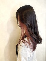 アンジェリカラボ 梅田店(ANGELICA LABO)&nbsp;【Angelica川又style】大人可愛いゆる巻きインナーローズピンク