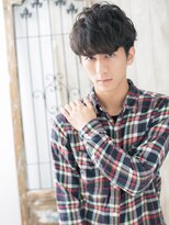 モッズヘア メン 南越谷南口店(mod's hair men)&nbsp;ニュアンスパーマで好感度◎ツーブロックマッシュL