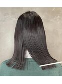 艶髪切りっぱなしミディアム