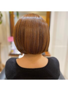 リプク(Rip-Ku18) 【箕面船場】シルキーボブ×pim濃密ヘアエステ