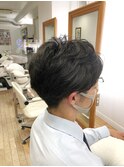 MEN'S HAIR  センターパート サイドパート 韓国マッシュ