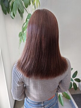 ライズバックステージ(RIZE back stage) 20・30・40代☆ダスティーピンク/透明感カラー/暗め/ブリーチ無