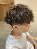 無造作ツイストスパイラルシスパーマ【佐藤和弥】