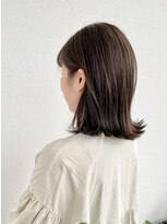 ヘアー ホスピタル ソアン(hair hospital soan) アッシュカラー☆イヤリングカラー☆オレンジ