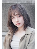 リベルテ銀座　20代大人ミディアム×ヌードベージュ