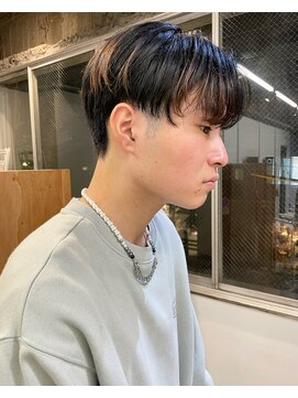 シアー(siar) センターパート　マッシュヘアー