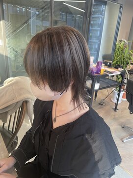 エフィールベルタ(afeel belta) ウルフスタイル×シルバーハイライト