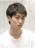 モテる爽やかツーブロックマッシュショート