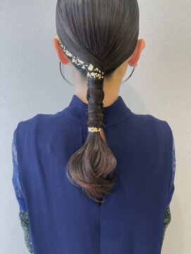 コア 銀座(COA) イベント前ヘアセット/お洒落ヘアセット/お洒落カラー/銀座