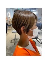 グラスバイネオリーブ 大倉山駅前店(grace by neolive) ショコラアッシュ/ショートボブ/ミニボブ/お手入れ楽/大倉山