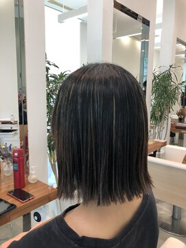 カッツ 駅家店(CUT S) 切りっぱなし外はねボブ