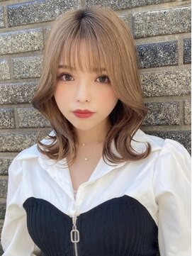 フォルテ 掛川店 シースルーバング/くびれミディアム