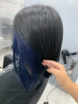 アオアクア バイ グルグル 小岩店(ao akua by GULGUL) 派手髪！インナーカラー