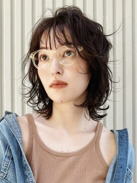 ノイ(noi) 顔周りレイヤーカットグレージュカラーくびれボブショートカット