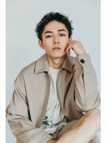 ヴォーグ 小牧店(VOGUE) ネイビーブラックメンズベリーショート/20代30代