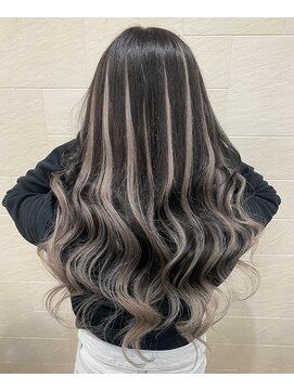 グランディールヘアデザイン(grandir hairdesign) エクステでバレイヤージュ風!-Yurika-