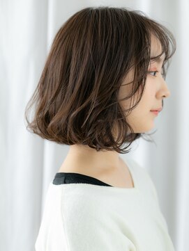 ヘアーリゾートパル(HAIR RESORT PAL) モカブラウンフレンチカジュアル丸みボブc天王台30代40代